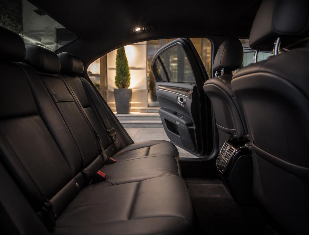 Luxury car interior